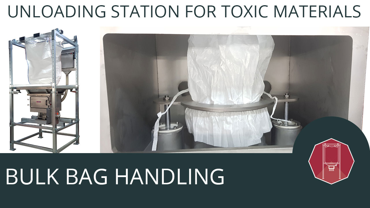 Thumbnail video about bulk bag unloader for fine and/or hazardous powder