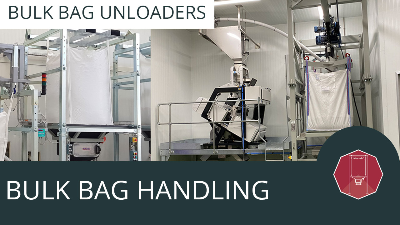 Thumbnail video about bulk bag unloader with accessories