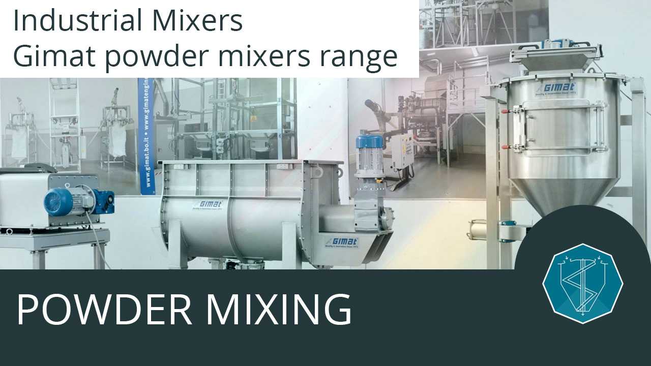 Thumbnail video about Gimat full range of industrial mixers 