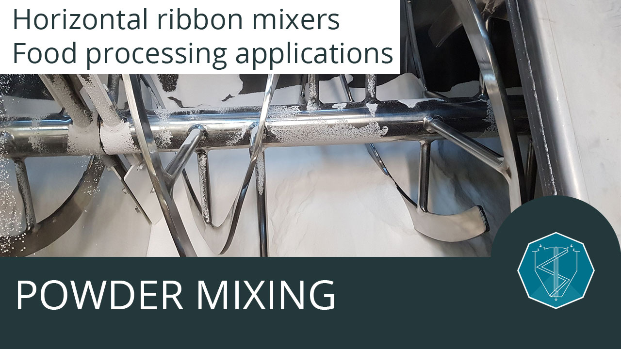 Thumbnail video about Gimat ribbon mixers in food processing applications