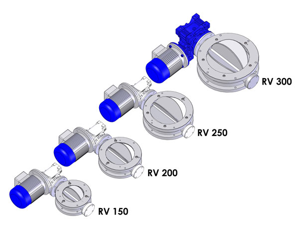 Gimat rotary valves range